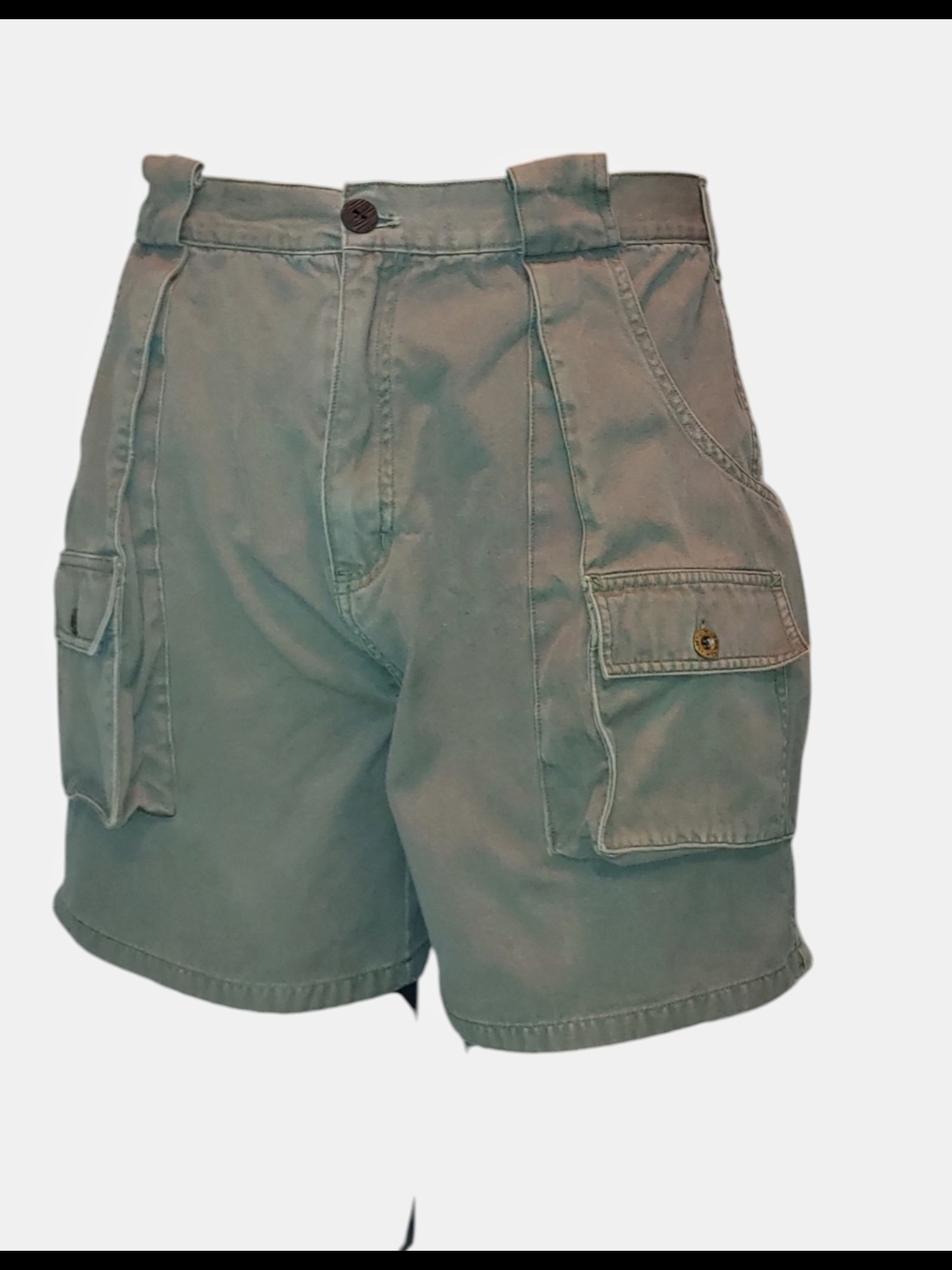 Cherokee Olive Green Cargo Shorts with Utility Pockets